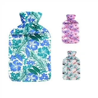 Fleece warmwaterkruik voor bed