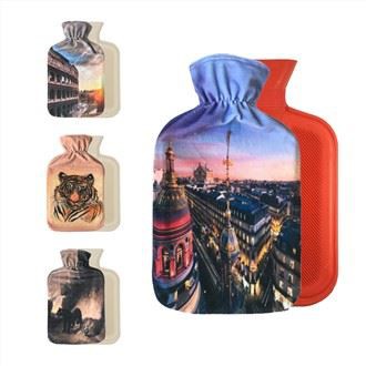 Zachte hoes voor warmwaterkruiken van fleece