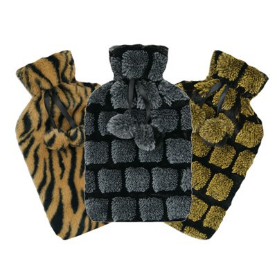 Superzachte hoes voor warmwaterkruiken van imitatiebont