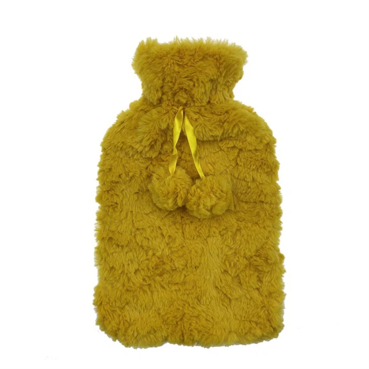 water-filling hot water bottle fur covers 