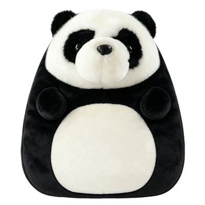 Schattige panda pluche magnetronbestendig verwarmingskussen